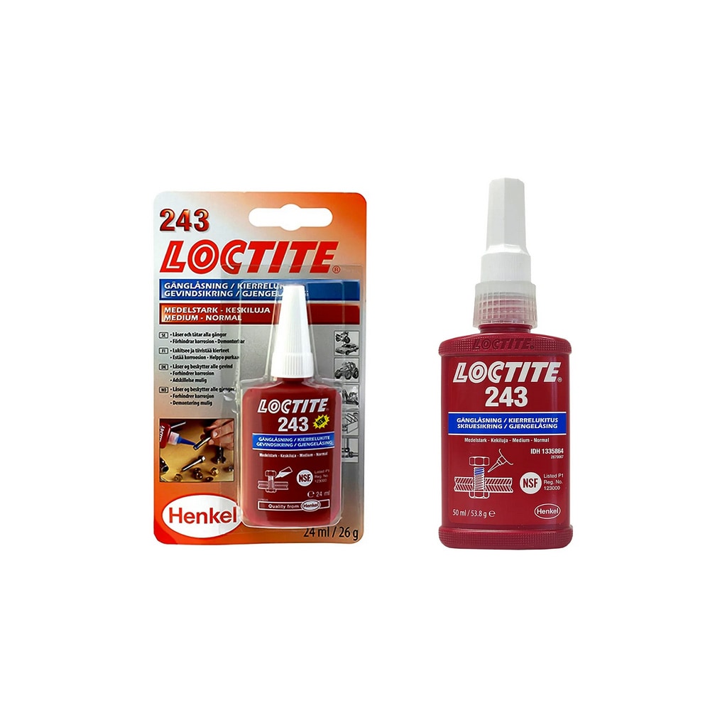 Gänglåsning Loctite 243