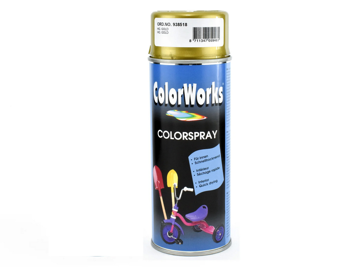 Färgspray ColorWorks - Guld
