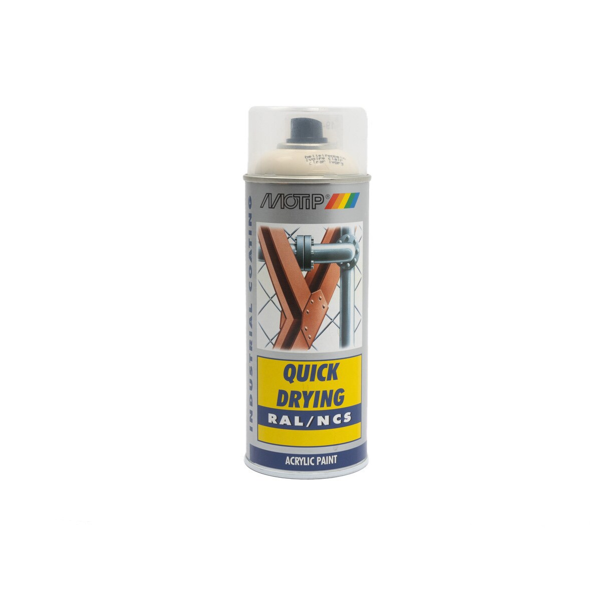 Färgspray MOTIP Beige/Hell-Elfenbein 400ml