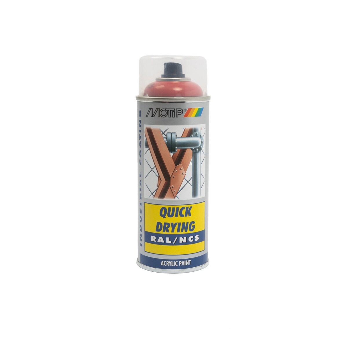 Färgspray MOTIP Korallröd 400ml