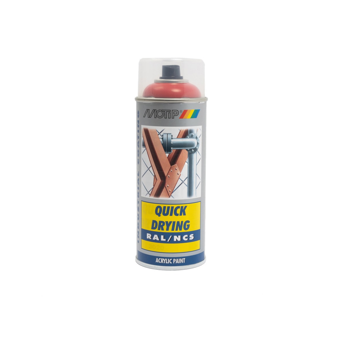 Färg, Fire Red/Vulkanrot (400ml)