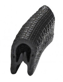 Kantskyddslist 2-4mm (Svart) - 5 meter