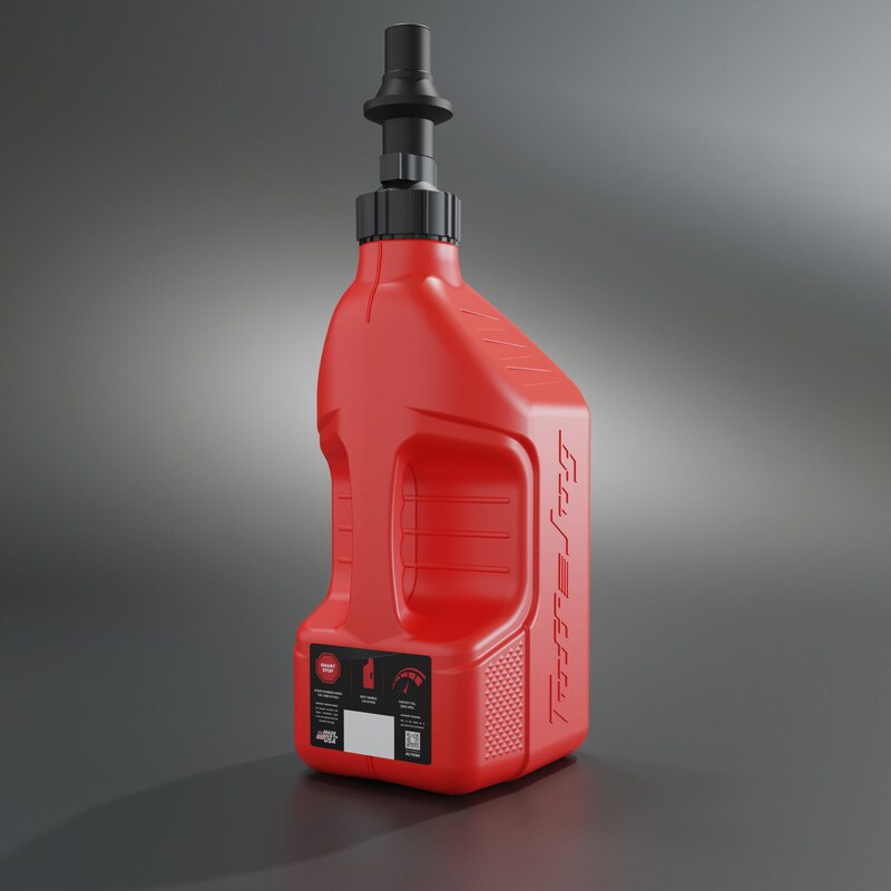 Bränsledunk 10L Röd "Tuff Jug"
