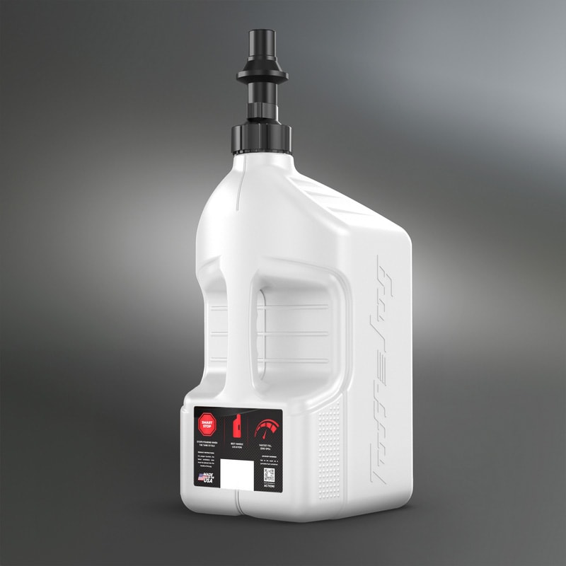 Bränsledunk 20L Vit "Tuff Jug" GEN3