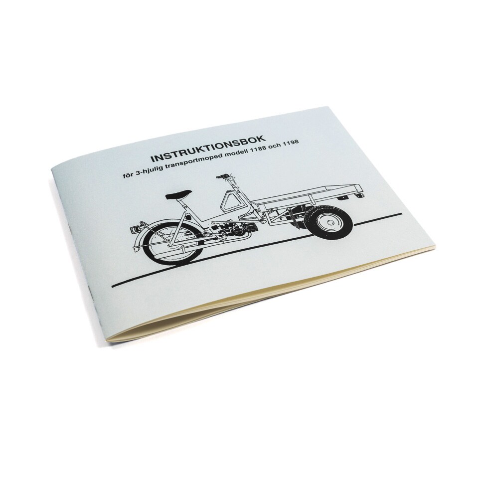 Instruktionsbok för MCB/Norsjö Transportmoped