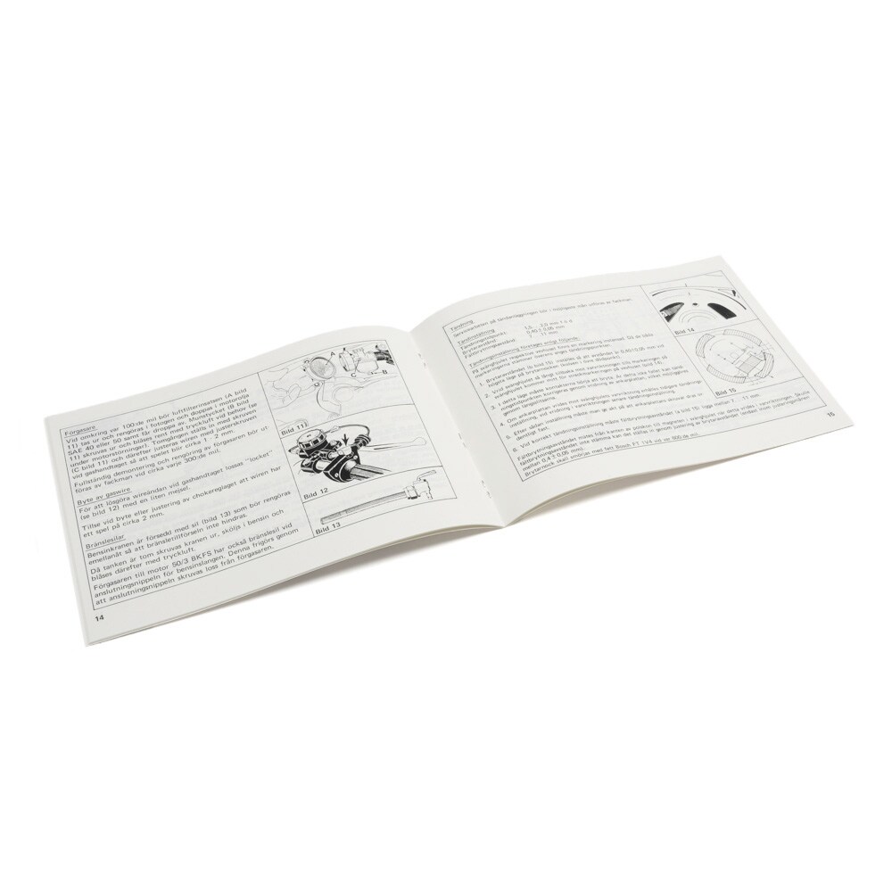 Instruktionsbok för MCB 1255, Golden Champ