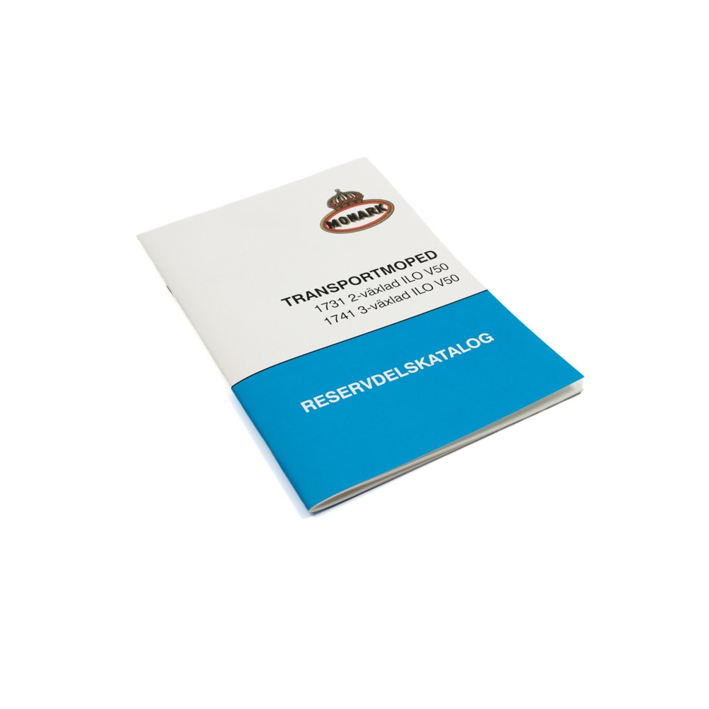 Reservdelskatalog för Monark 1731/1741
