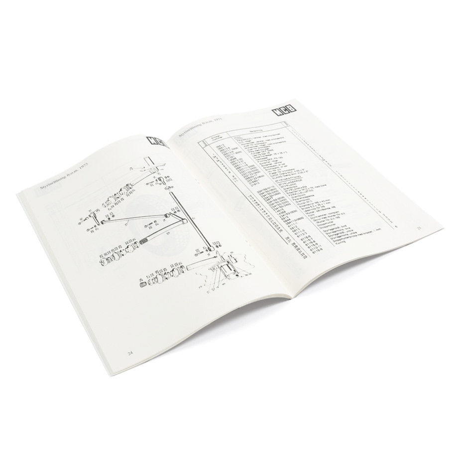 Reservdelskatalog för MCB 1189/1194