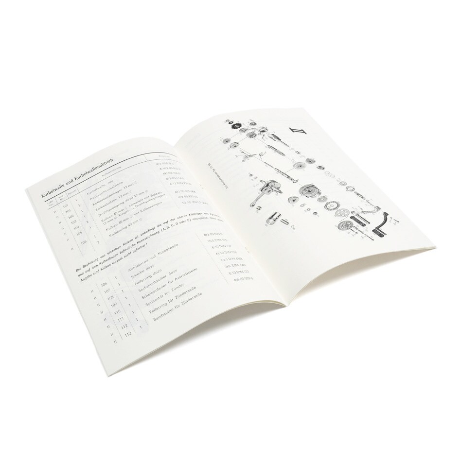Reservdelskatalog för Ilo TS50