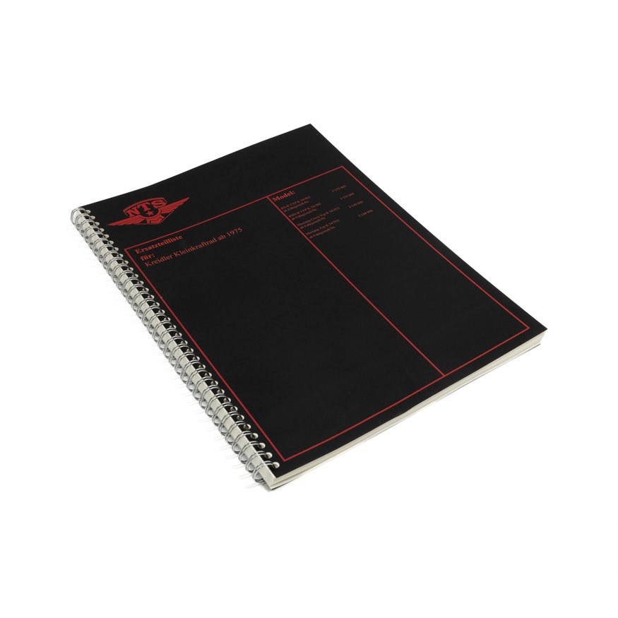 Reservdelskatalog för Kreidler Florett RS fr.o.m. 1975