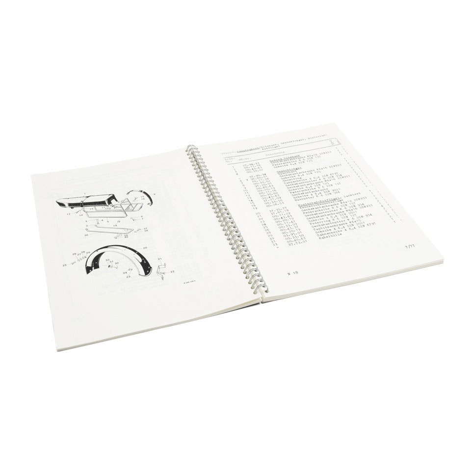 Reservdelskatalog för Kreidler Florett RS fr.o.m. 1978