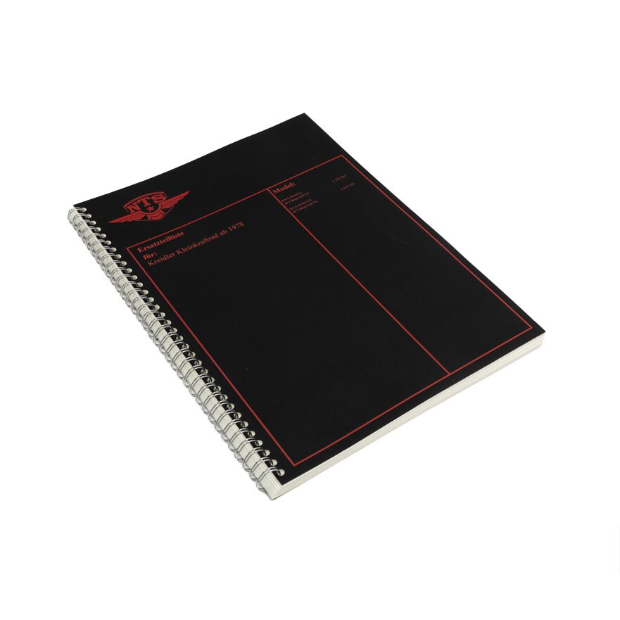 Reservdelskatalog för Kreidler Florett RS fr.o.m. 1978