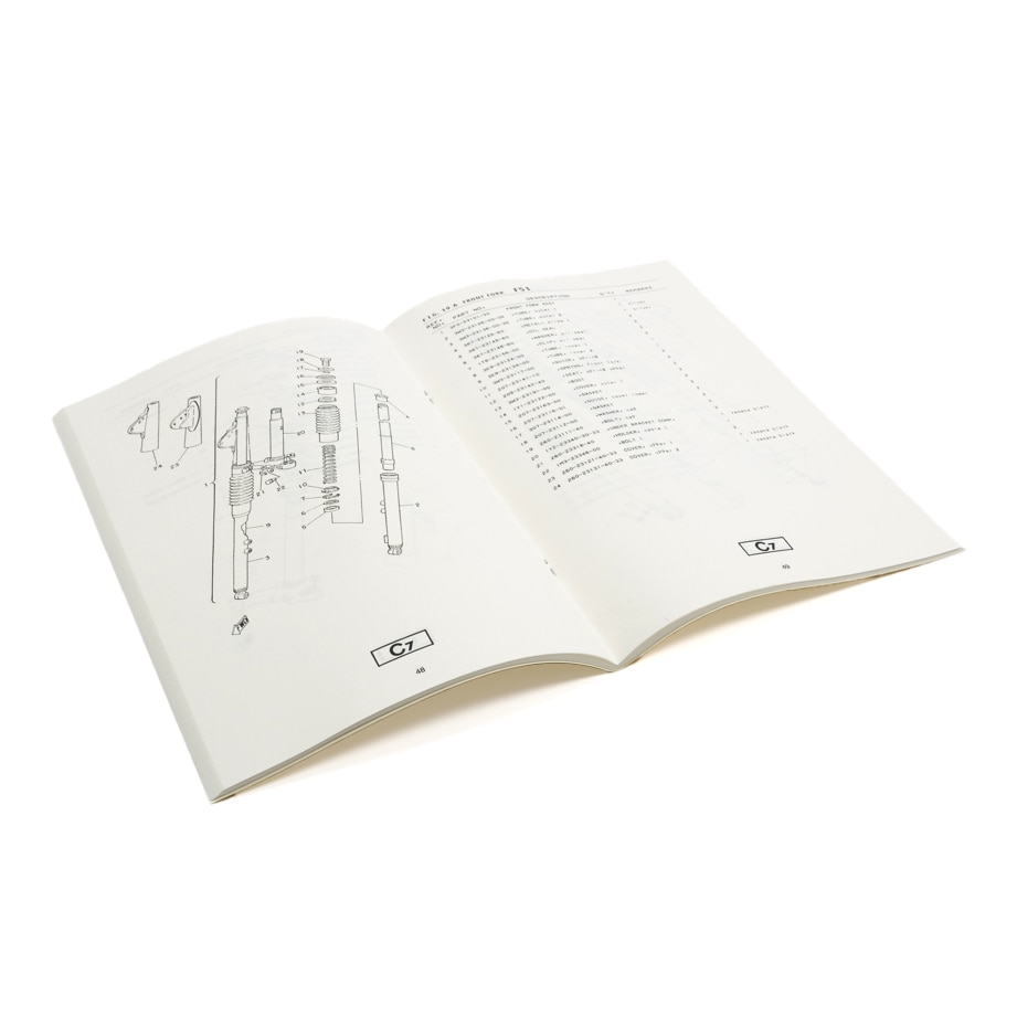 Reservdelskatalog (Yamaha FS1/FS1DX 1980-81)