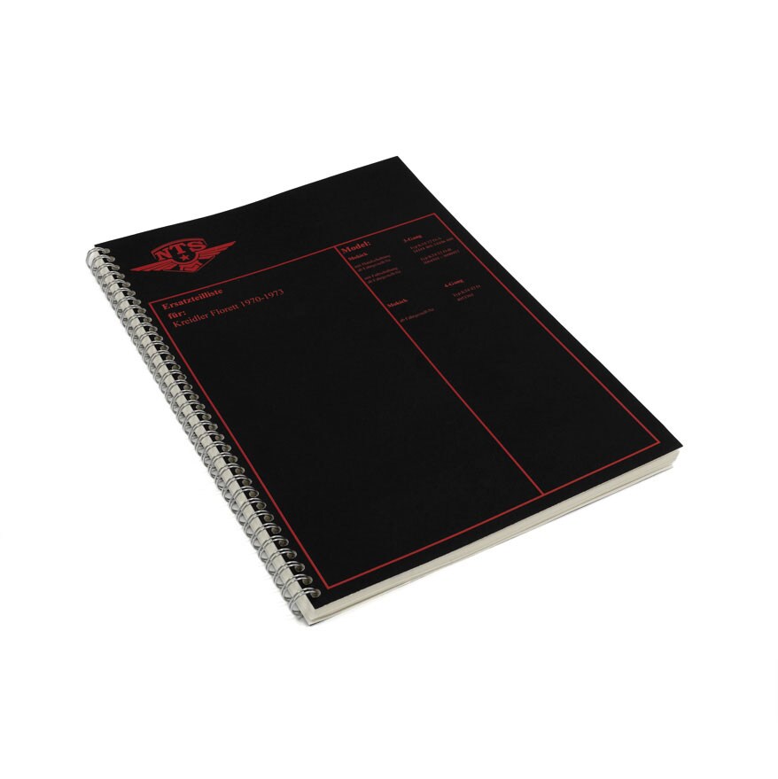 Reservdelskatalog (Kreidler Florett 1970-73)