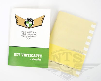 Instruktionsbok (Puch -1961)