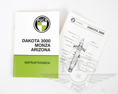 Instruktionsbok inkl. datablad (Puch Dakota 3000