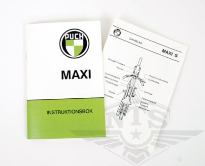 Instruktionsbok inkl. datablad (Puch Maxi S)