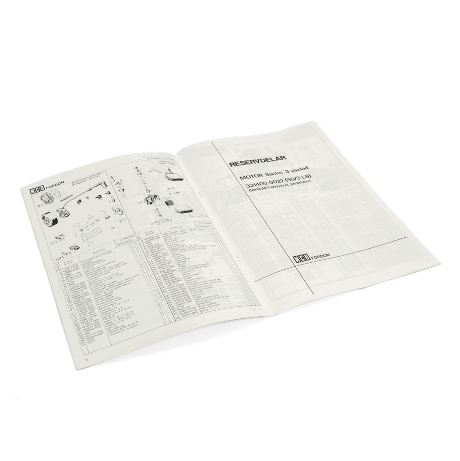 Reservdelskatalog (Sachs 50/2, 50/3 & 504)