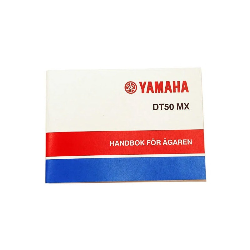 Instruktionsbok / ägarhandbok (Yamaha DT50MX)