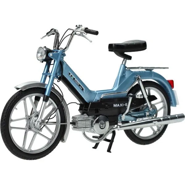 Modellmoped / samlarmoped Ljusblå/1:10 (Puch Maxi)