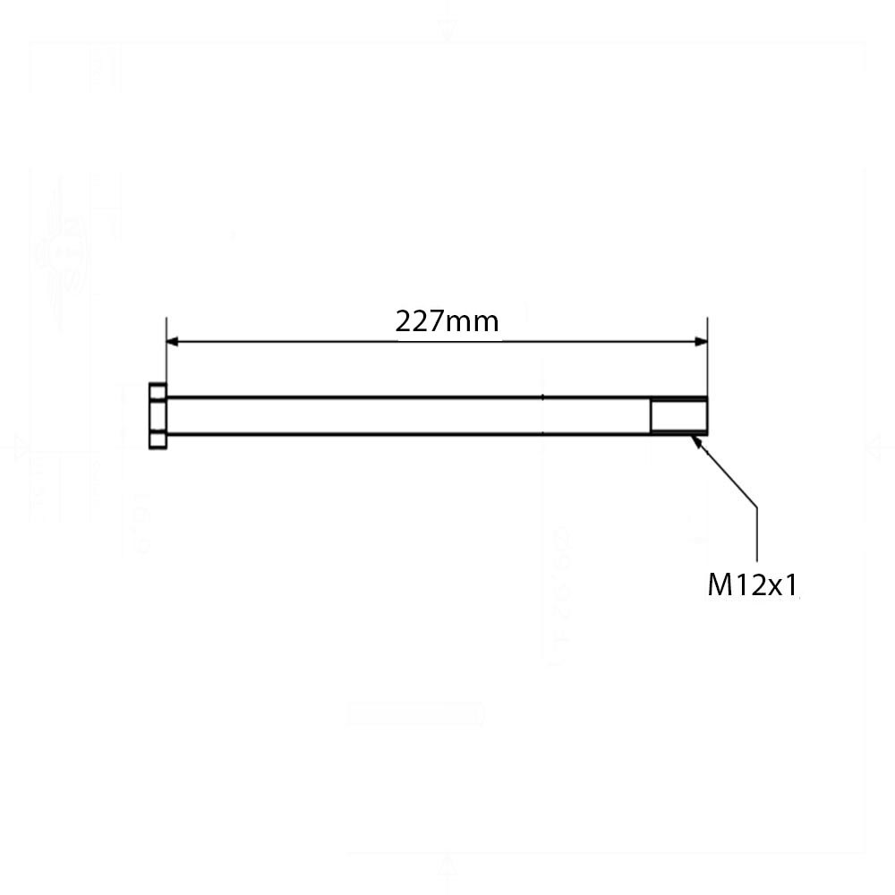 Bakaxel M12 x 227mm (Puch Dakota/Colorado/Texas)