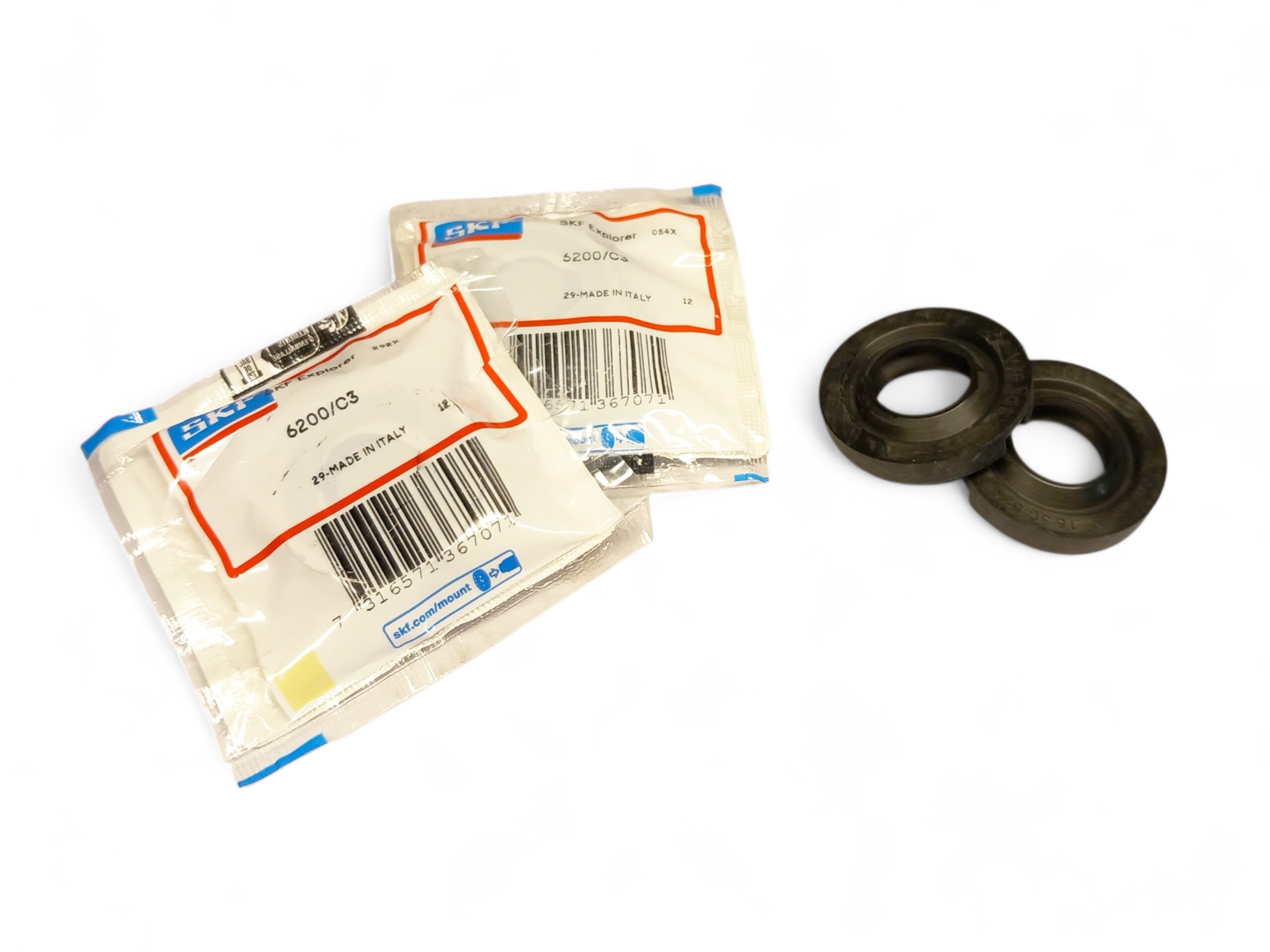 Hjullagersats SKF (Puch MS50, Halvnav)