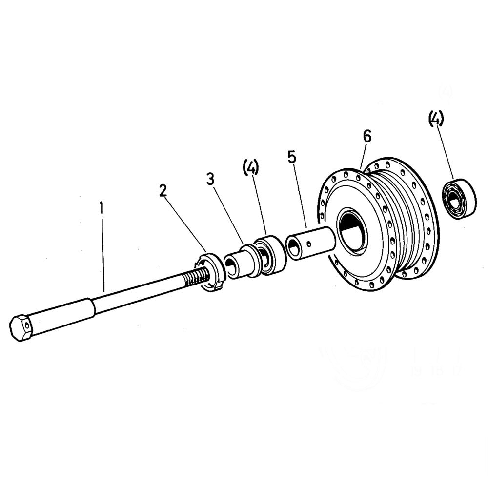 Reparationssats, framnav (Puch Monza/Dakota 3000/Arizona)