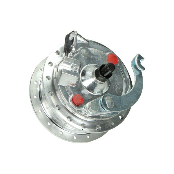 Hjulnav, fram, 80mm, Leleu (Puch Maxi/Zündapp)