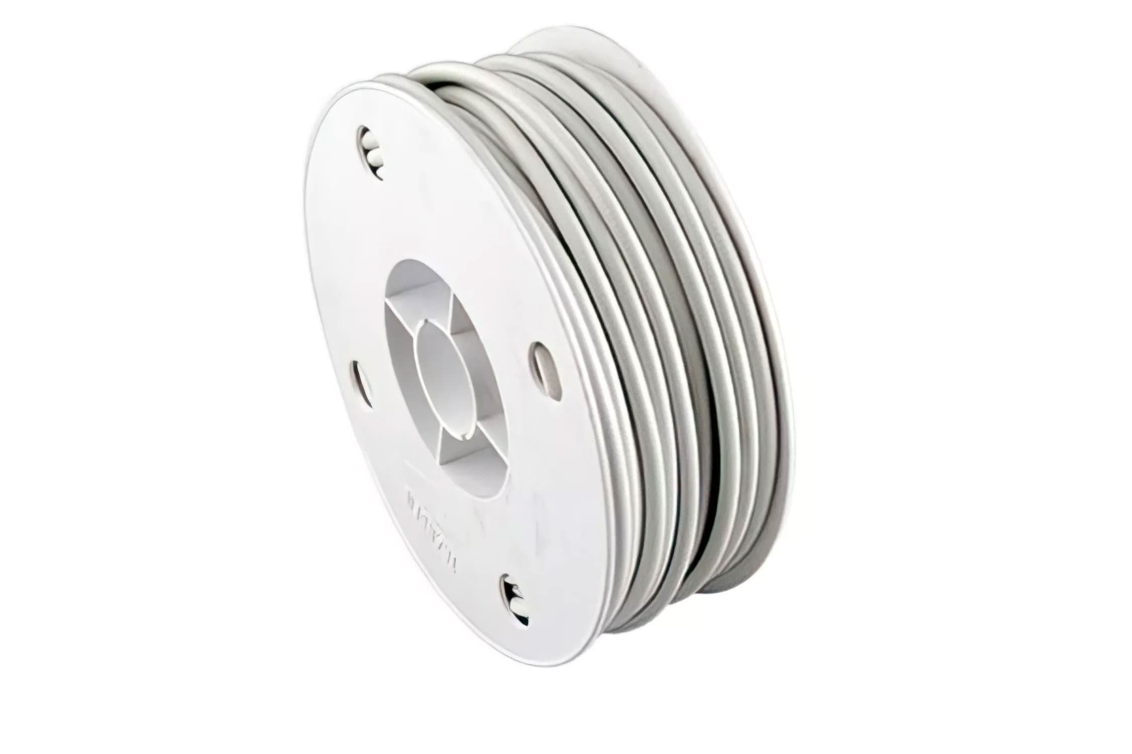 Ytterhölje, Vit/1,5mm wire/5mm hölje (4,9 m)