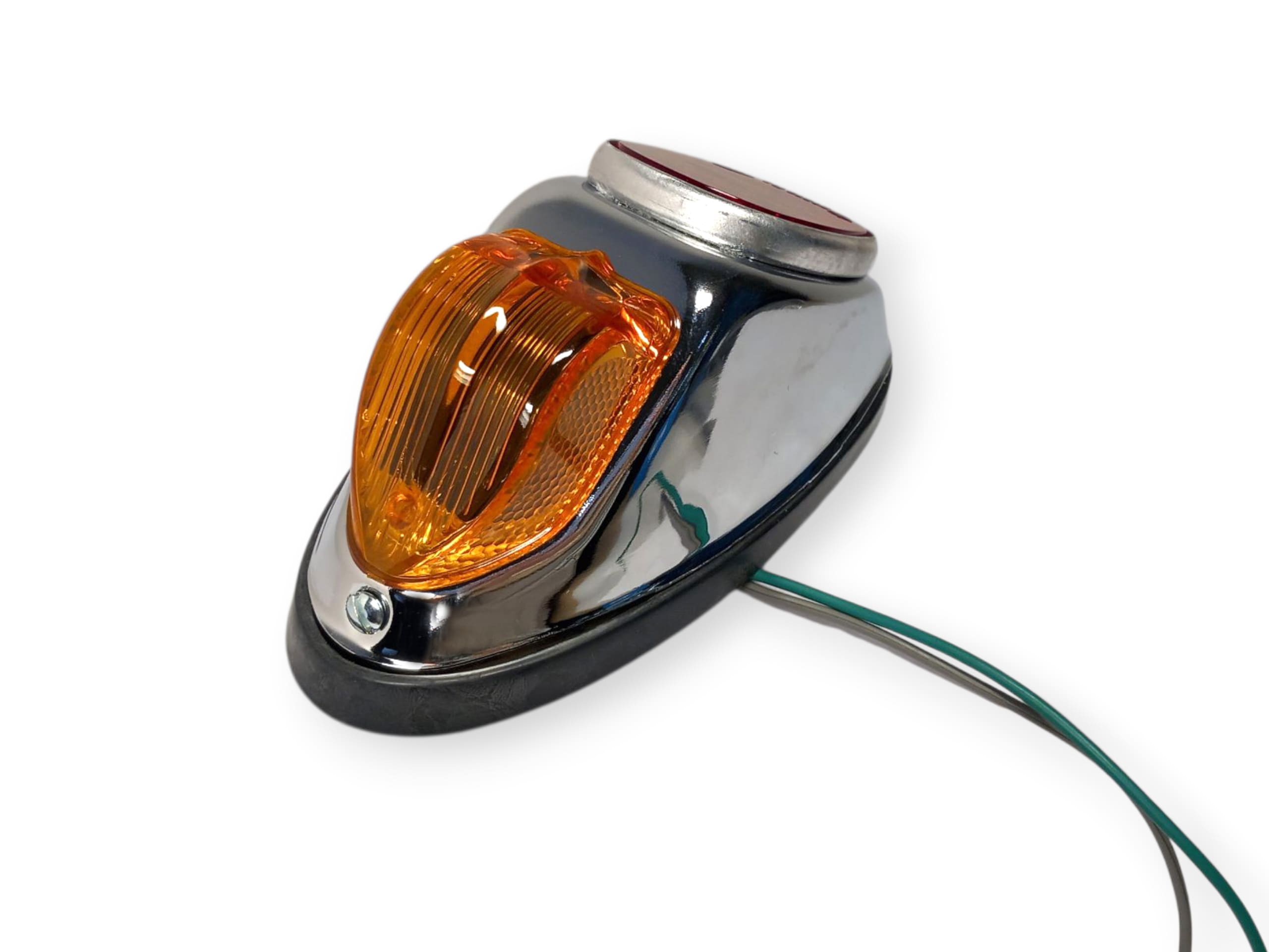 Baklyse typ Hella, Stor/m. bromsljus/Krom NTS