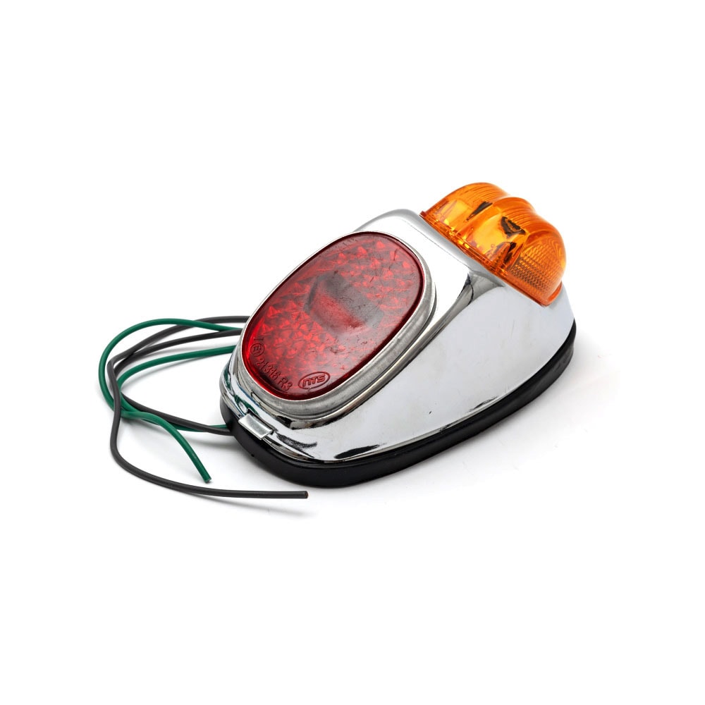 Baklyse typ Hella, Stor/m. bromsljus/Krom NTS