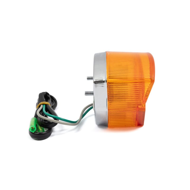 Baklampa kompl. "Bigger" Röd/Orange (Puch/MCB/Mustang mfl)