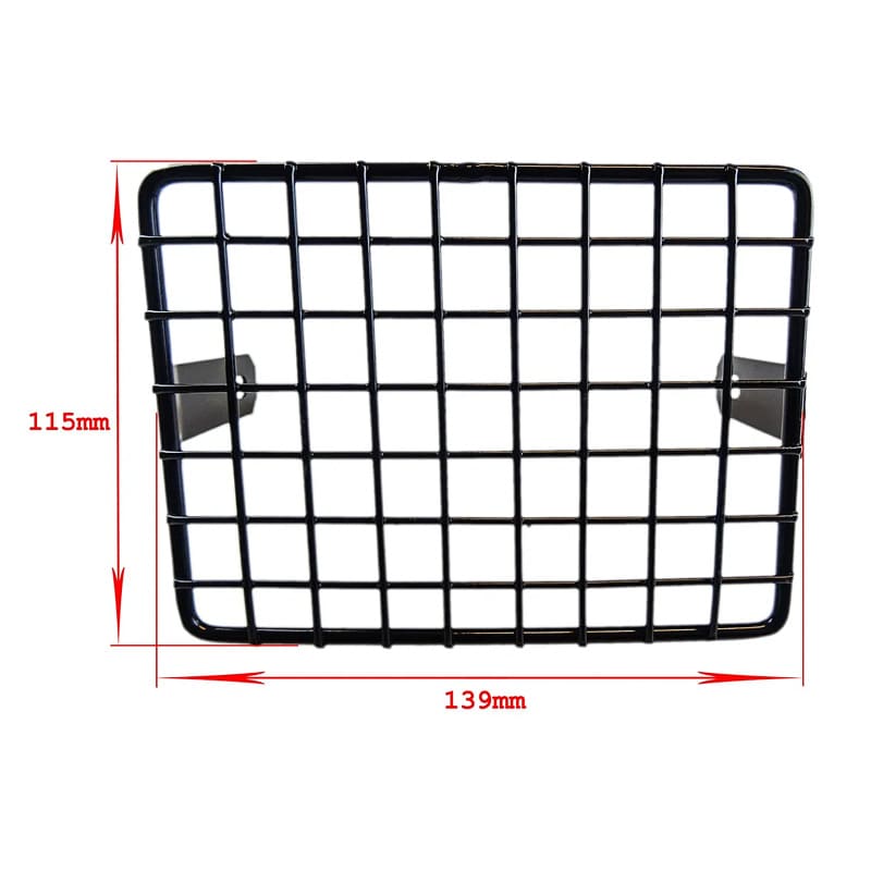 Lyktgaller fyrkantigt, svart (Tomos)