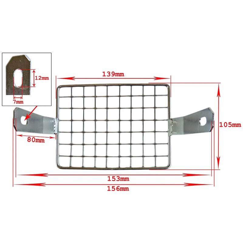 Lyktgaller fyrkantigt, krsom (Tomos)