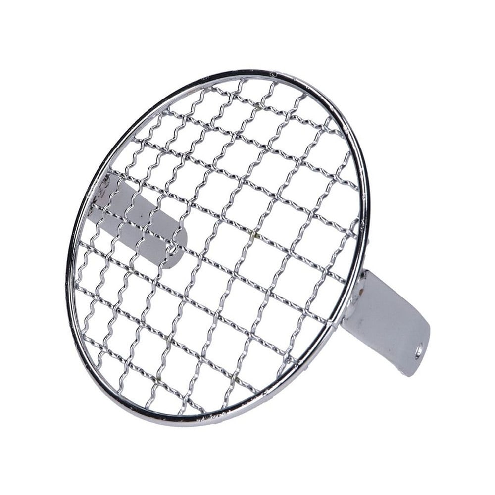 Lyktgaller runt, krom, 130mm (Puch/Tomos/Universal)