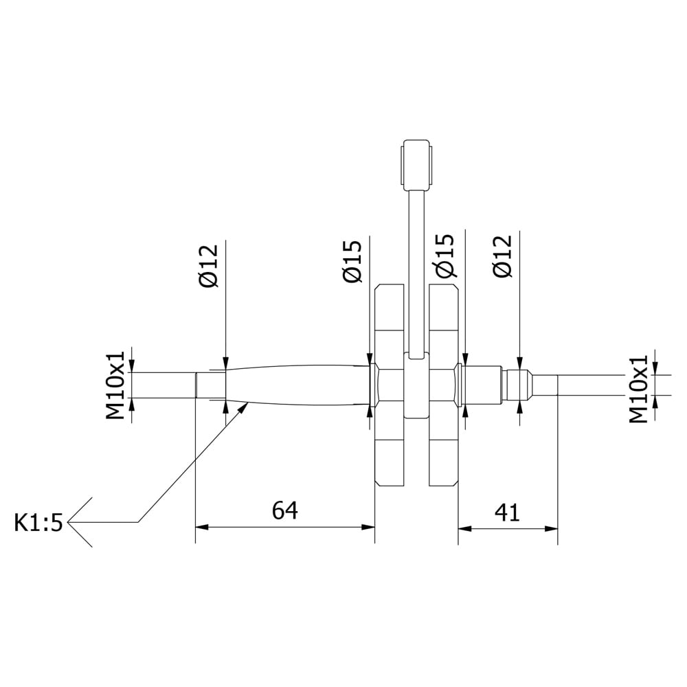 Vevparti/E15 lager (Sachs 2/3-vxl handvxl) NTS