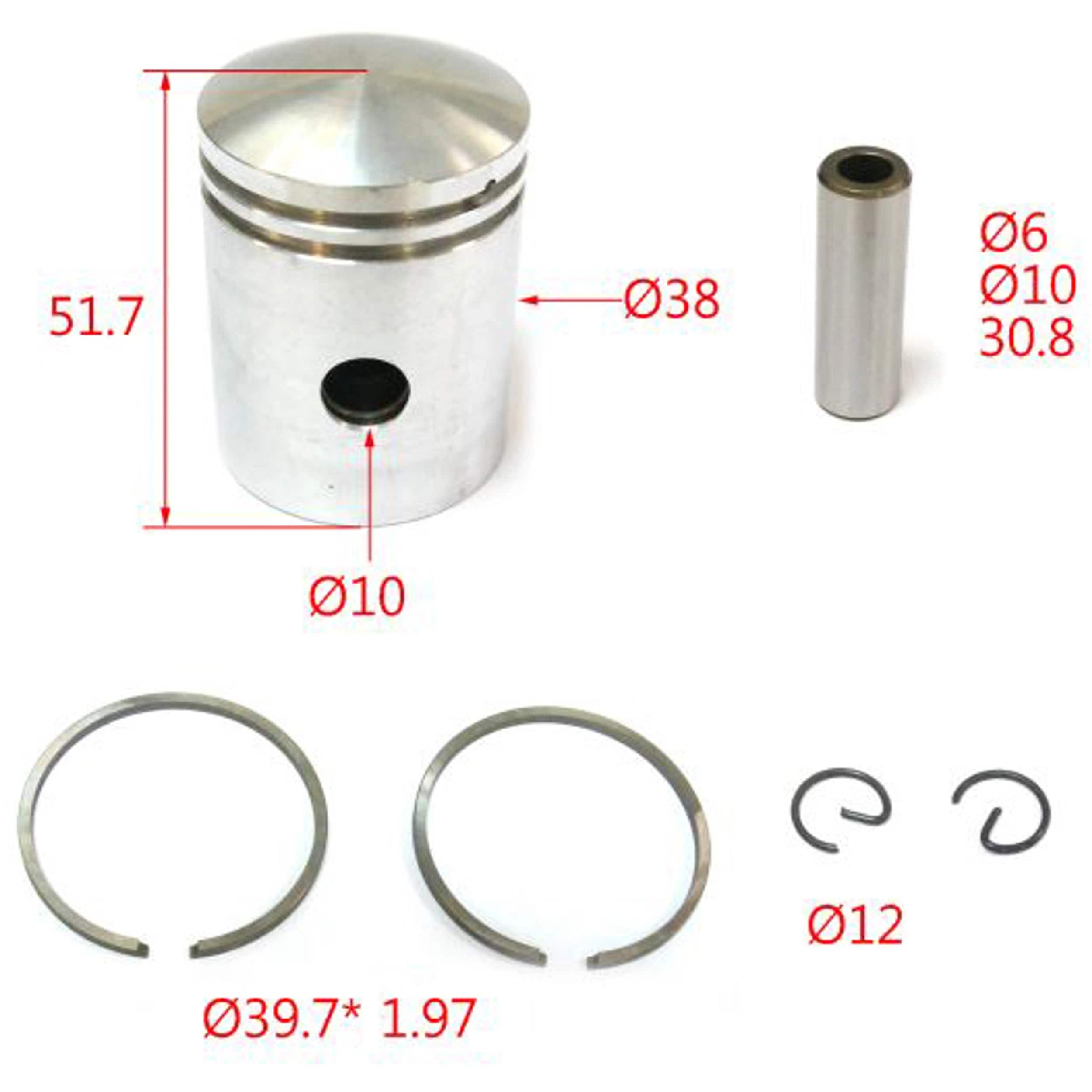 Kolv 38mm STD (ILO)