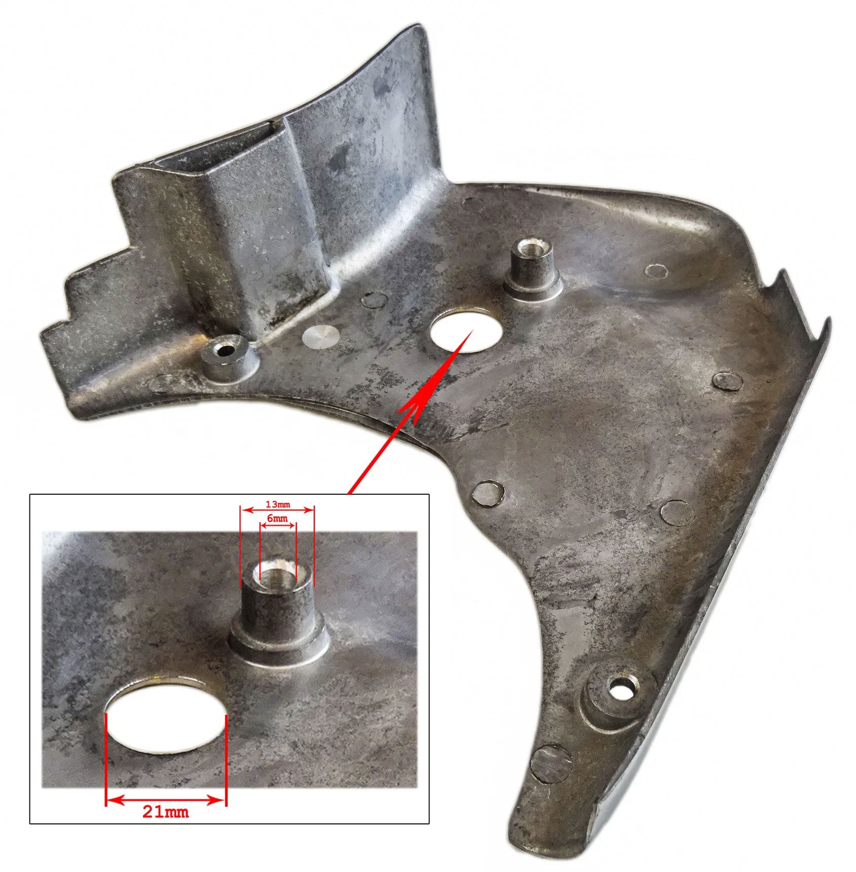 Klädplåt (Puch Florida 1969-)