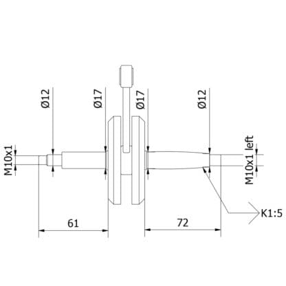 Vevparti (Sachs 501/BKF) NTS