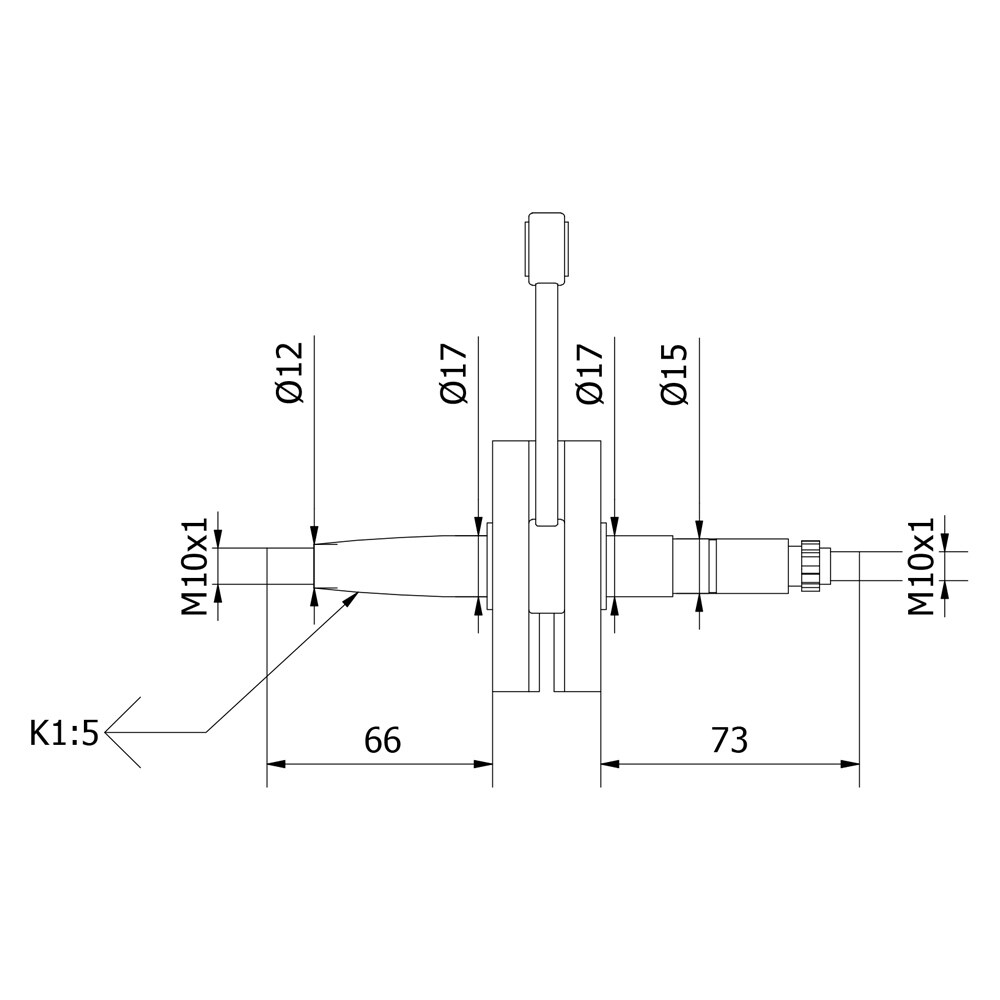 Vevparti std. (Puch 3/4-växlade) NTS