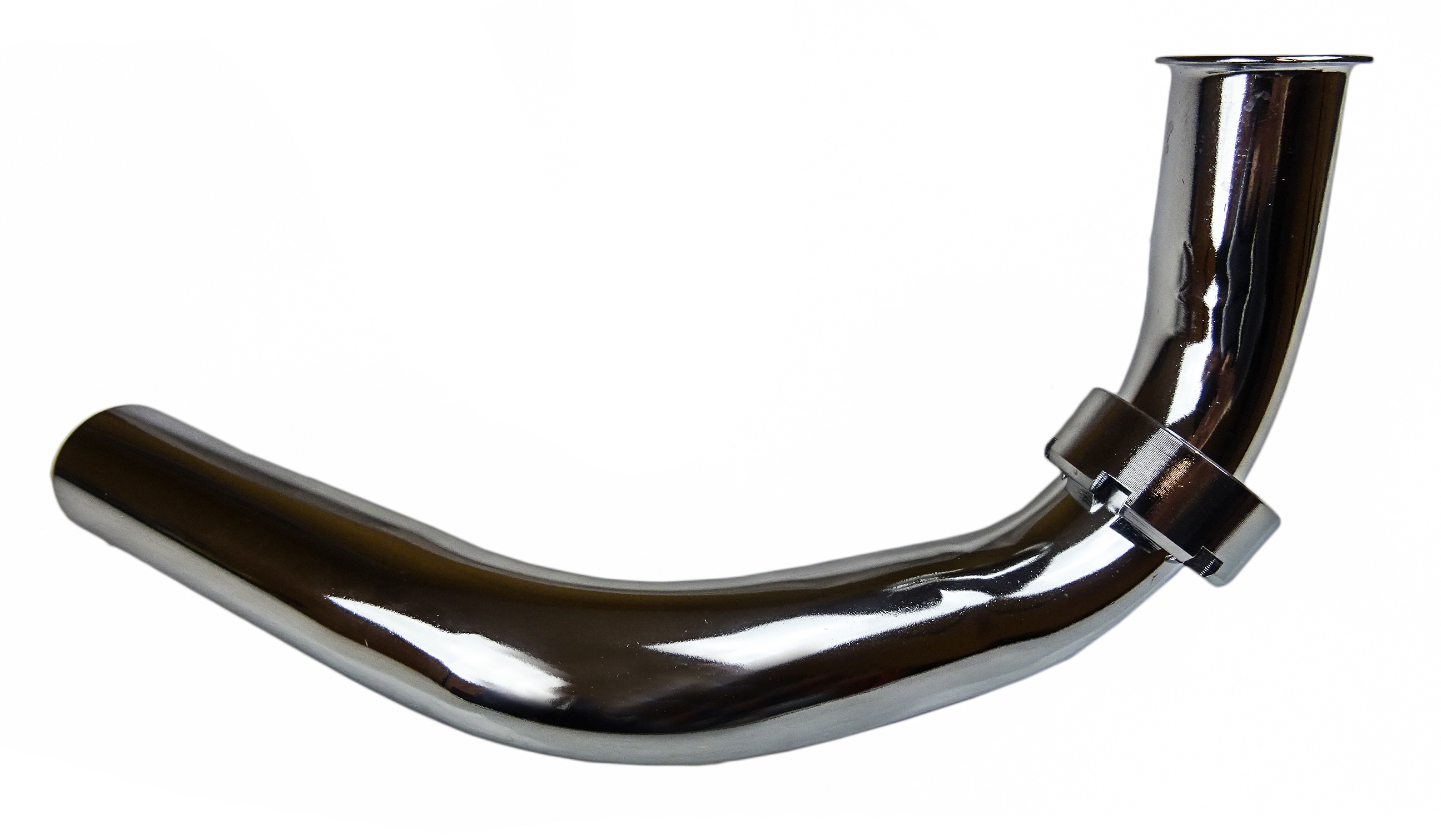 Avgasrör 32mm, m. mutter, (Yamaha FS1)