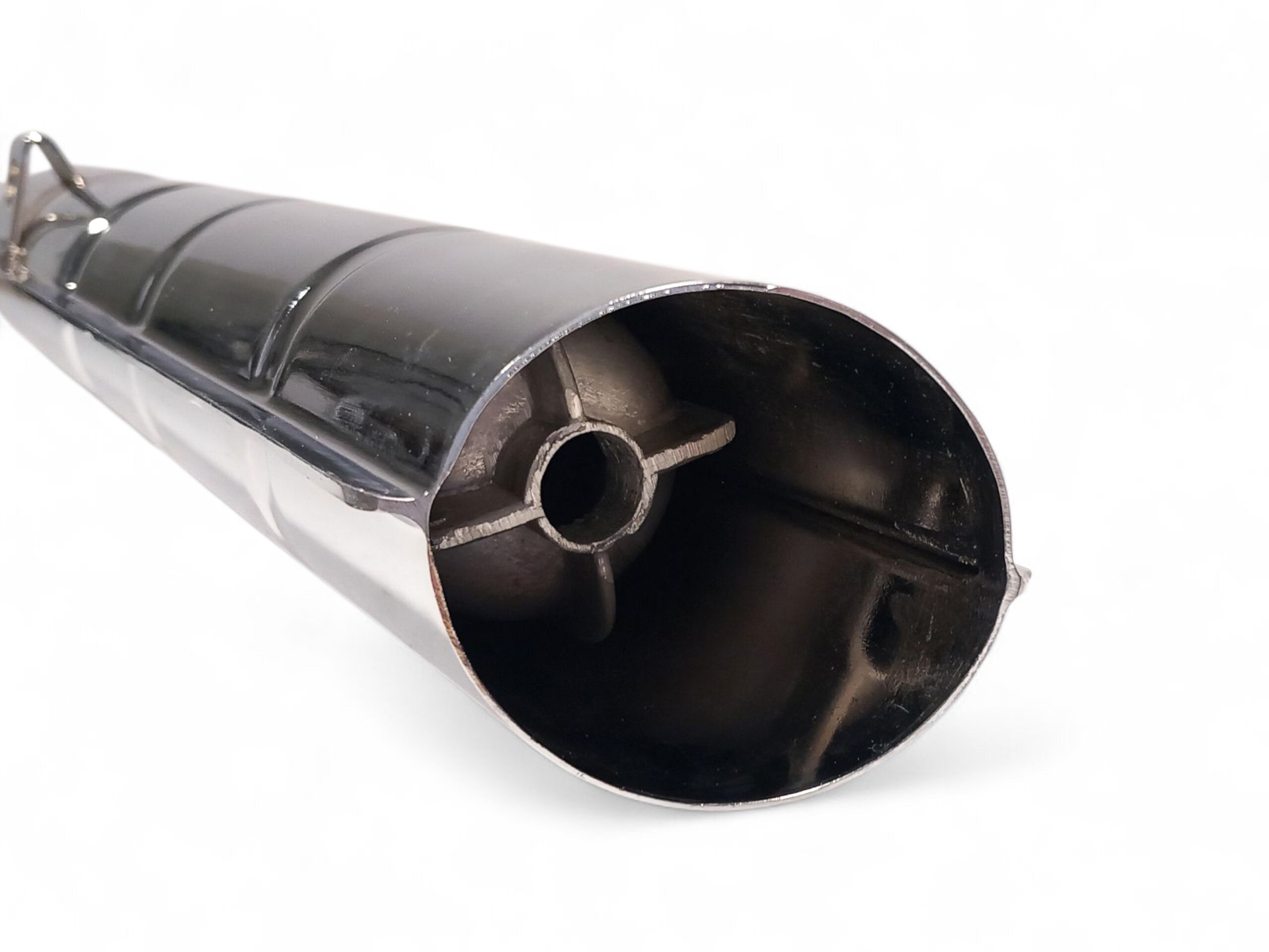 Avgassystem kompl. 22mm/fartvindskylda (Puch Monza/Montana)