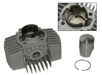 Cylindersats 38mm/50cc/Aluminium/"New Type" (Puch Maxi) DMP