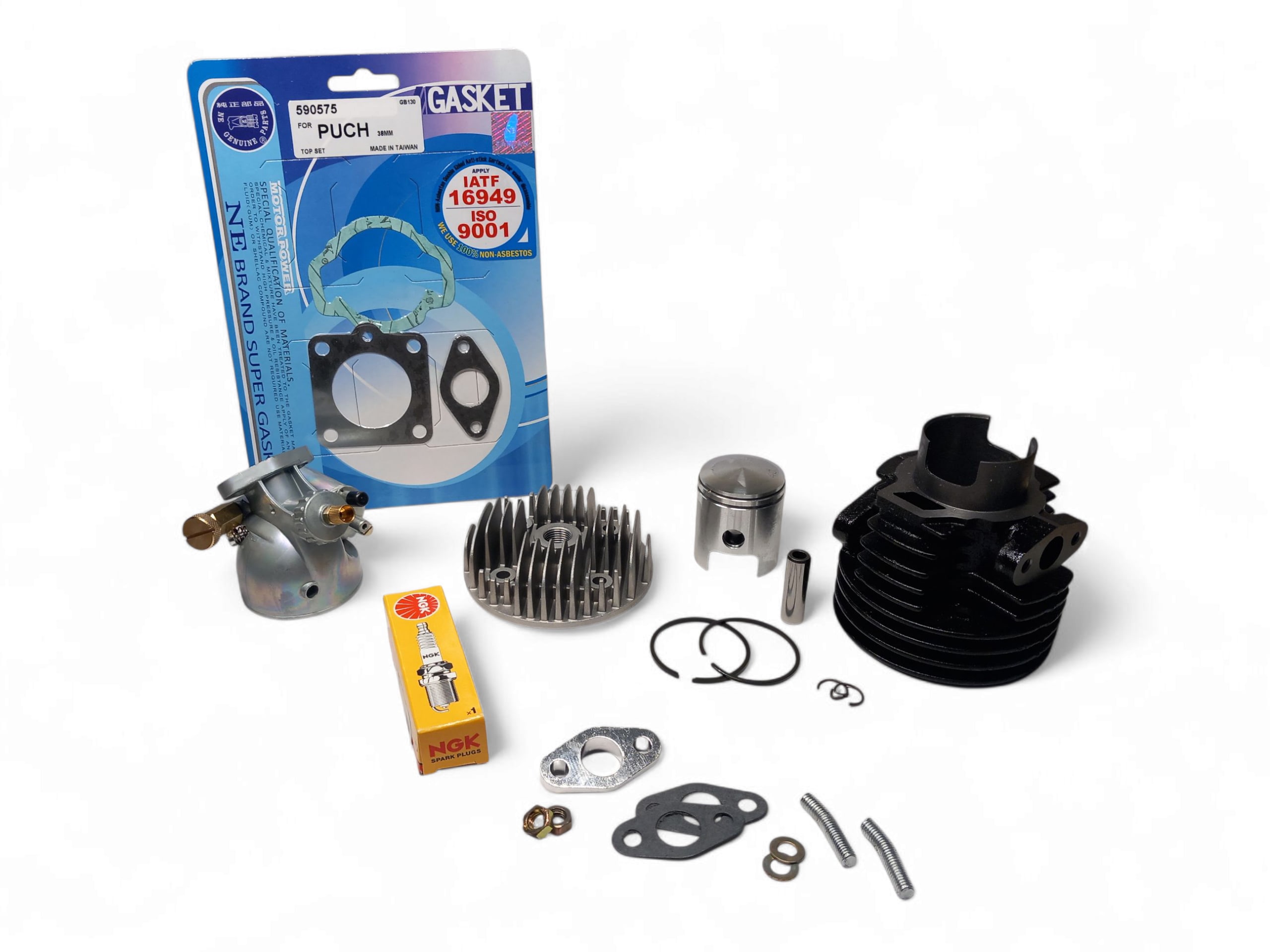 Trimkit 60cc/10mm kolvbult/15mm förg. (Puch fläktkylda)
