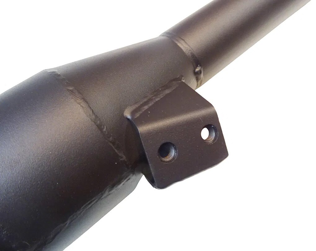 Avgassystem EVO-1, Bullet Race, svart