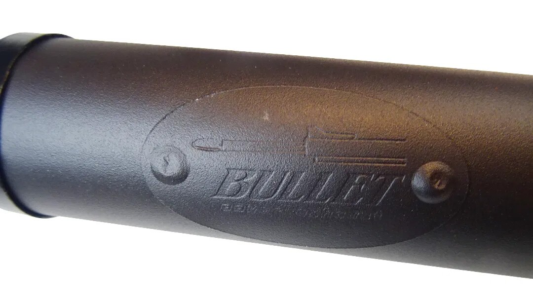 Avgassystem EVO-1, Bullet Race, svart