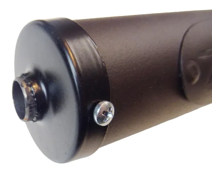 Avgassystem EVO-1, Bullet Race, svart