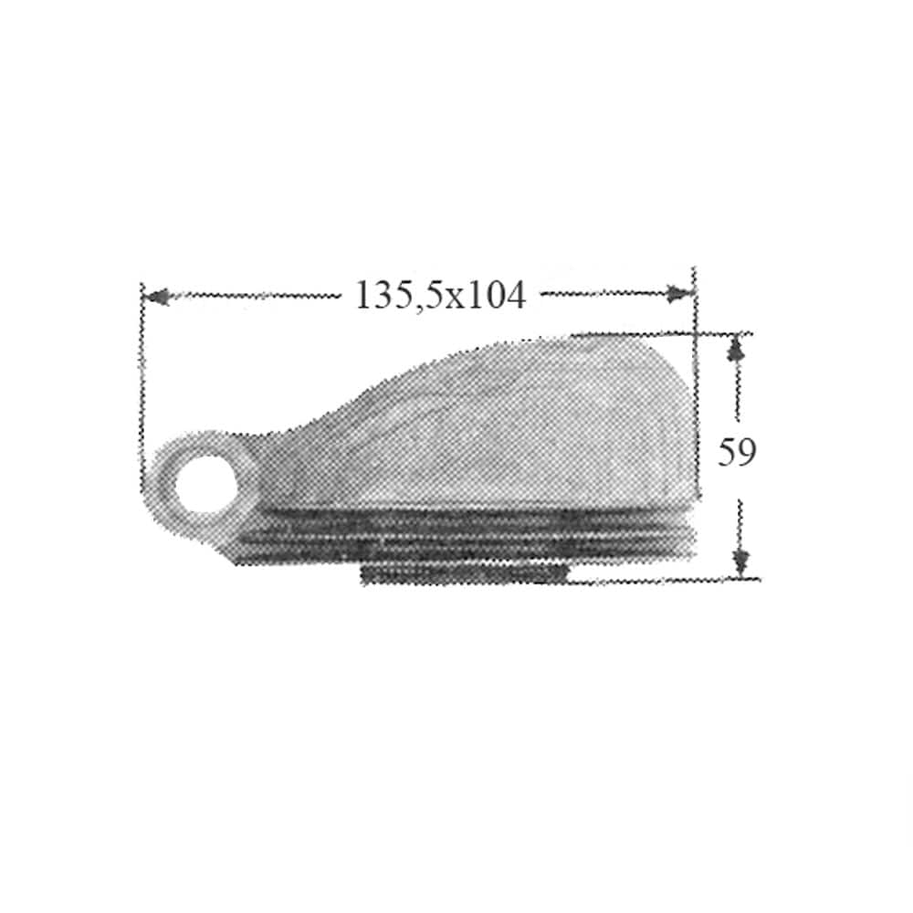 Topplock för membrancylinder (Sachs 50/2, 50/3)