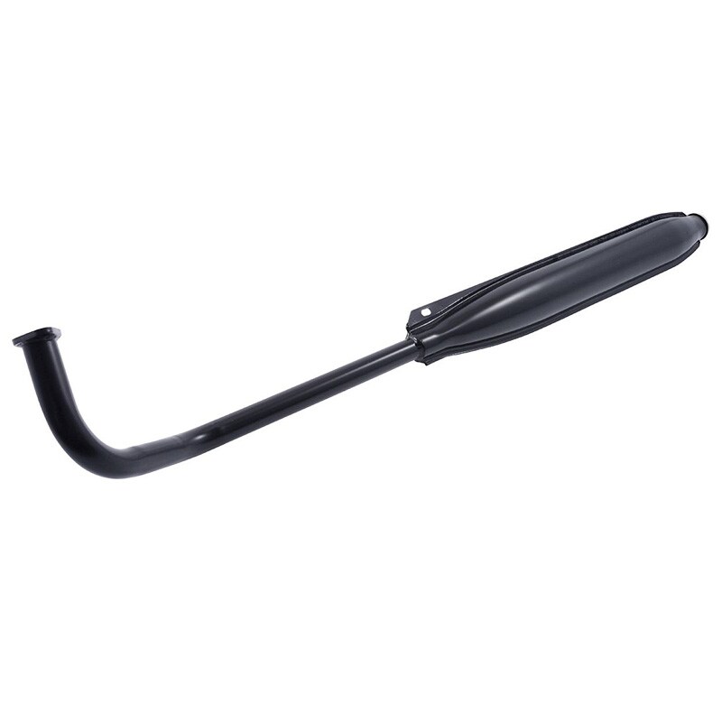 Avgassystem 22mm, svart (Tomos)