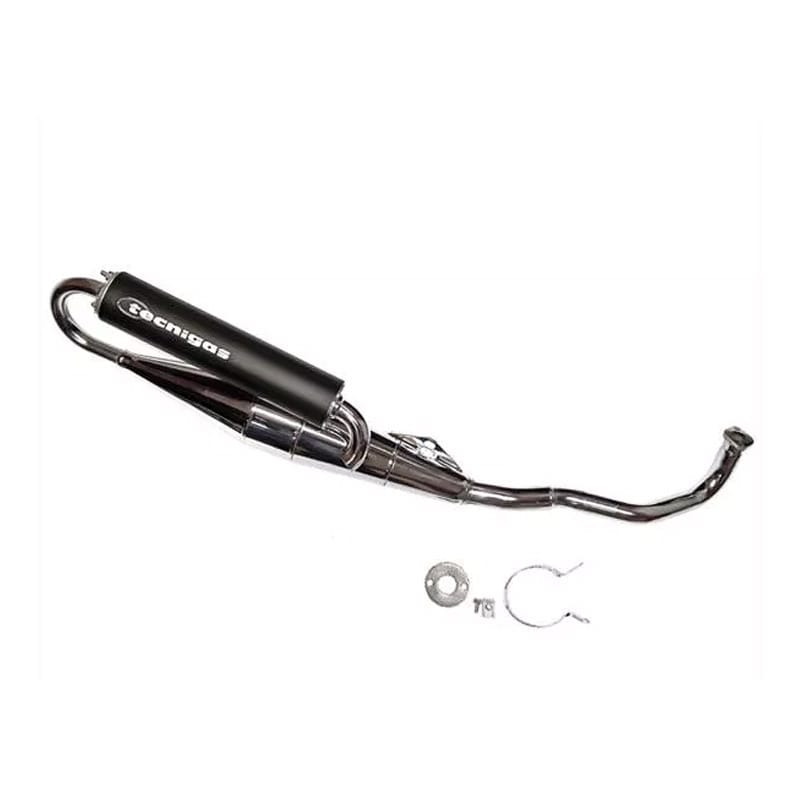 Avgassystem Tecnigas Next-R, krom (Tomos A35)